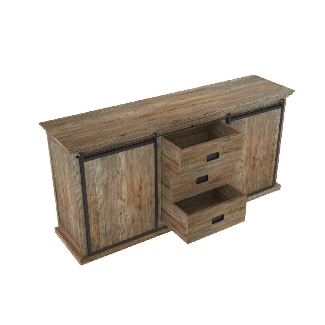 Rustic TV Dresser